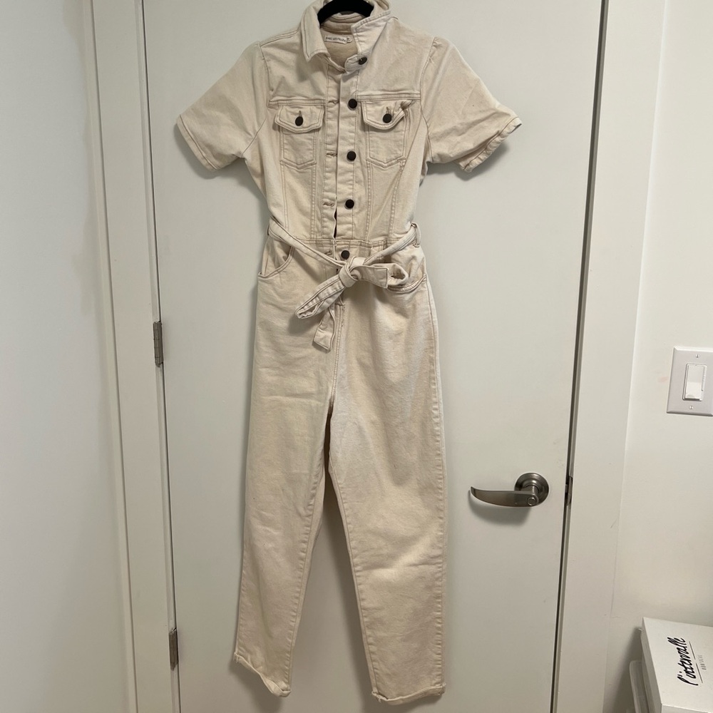 Avec Les Filles Denim Jumpsuit - Picture 6 of 6